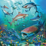 Ocean Life 3 x 49pc Puzzle Set - Image 3