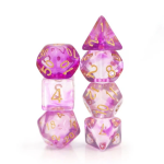 Purple Smoke Set of DIce - Image 2