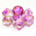 Purple Smoke Set of DIce - Image 3
