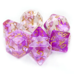 Purple Smoke Set of DIce - Image 4