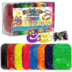 Rainbow Loom Treasure Box - Neon-by-Choons Design