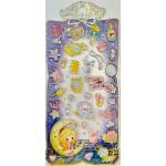 Shiny Blue Princess Stickers - Image 2