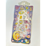 Shiny Blue Princess Stickers-by-BC USA