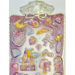 Shiny Purple Princess Stickers - Image 3