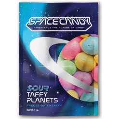 Space Candy - Sour Taffy Planets-by-Grandpa Joe's