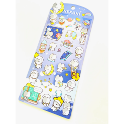 Space Cat Stickers-by-BC USA