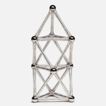 Spokes Magnetic Bar Building Set - Nickle 24pc - Image 2