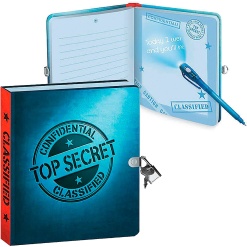 Top Secret Diary with Invisible Ink Pen-by-Peaceable Kingdom
