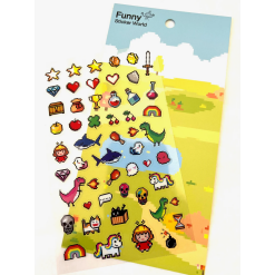 Video Game Party Stickers-by-BC USA