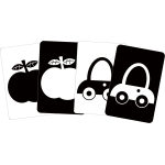 What Does Baby See? (Set of 4 High Contrast Flash Cards) - Image 5