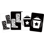 What Does Baby See? (Set of 4 High Contrast Flash Cards) - Image 6