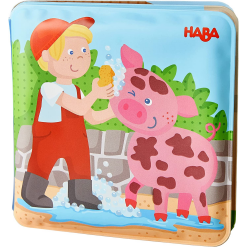 Animal Wash Day - Magic Bath Book-by-Haba