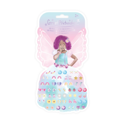 Butterfly Fairy Azaria Sticker Earrings-by-Great Pretenders