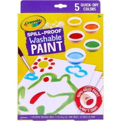Crayola Spill Proof Paint Set-by-Crayola