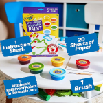 Crayola Spill Proof Paint Set - Image 4
