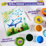Crayola Spill Proof Paint Set - Image 5