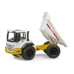 Dumper Truck Yellow and White - Image 2