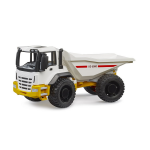 Dumper Truck Yellow and White-by-Bruder