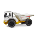 Dumper Truck Yellow and White - Image 3