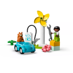 Duplo Town Wind Turbine and Electric Car - Image 2