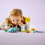 Duplo Town Wind Turbine and Electric Car - Image 3