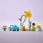 Duplo Town Wind Turbine and Electric Car - Image 6