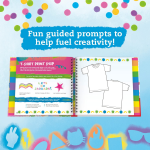 Klutz Neon Stencil Art Craft Kit - Image 5