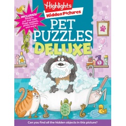 Pet Puzzles Deluxe (Highlights Hidden Pictures)-by-Highlights