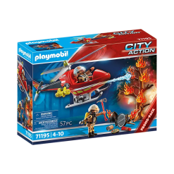 Playmobil Fire Rescue Helicopter-by-Playmobil