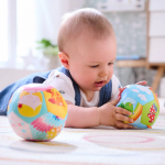 Rainbow World Baby Ball 4.5" - Image 2