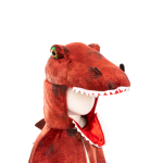 Red and Black Grandasaurus T-Rex Cape with Claws - Image 8
