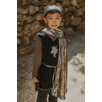 Silver Knight Set with Tunic, Cape and Crown - Image 3