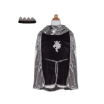 Silver Knight Set with Tunic, Cape and Crown - Image 5