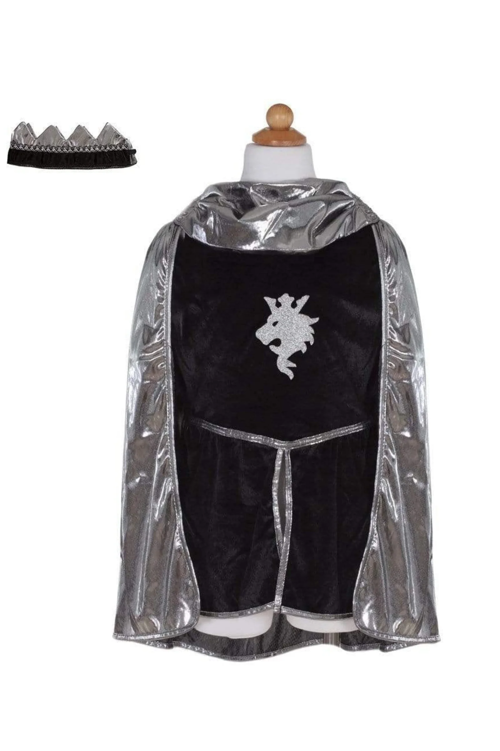 Silver-Knight-Set-with-Tunic-Cape-and-Crown-by-Great-Pretenders-4