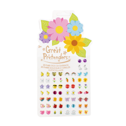 Spring Flowers Sticker Earrings-by-Great Pretenders
