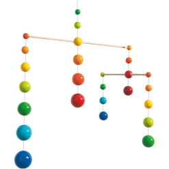 Wooden Rainbow Mobile-by-Haba