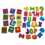 Alphabet Bath Stickers - Spell and Learn - Image 2