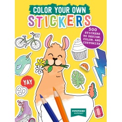 Color Your Own Stickers-by-Workman Publishing