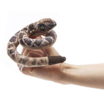 Mini Rattlesnake Finger Puppet-by-Folkmanis