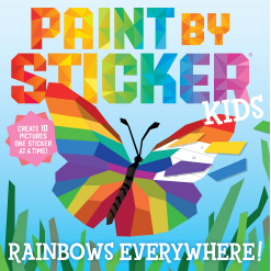 Paint by Sticker Kids: Rainbows Everywhere!-by-Workman Publishing