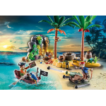 Playmobil Pirate Treasure Island with Rowboat - Image 2