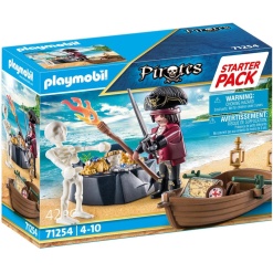 Playmobil Starter Pack Pirate with Rowing Boat-by-Playmobil