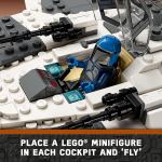 Star Wars Mandalorian Fang Fighter vs. TIE Interceptor - Image 3