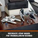 Star Wars Mandalorian Fang Fighter vs. TIE Interceptor - Image 6