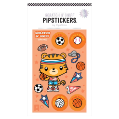 Eye Of The Tiger Scratch 'N Sniff Sticker Sheet-by-Pipsticks