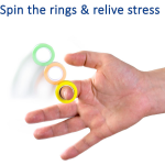 Magnetic Finger Rings (Orange, Yellow, Green) - Image 5