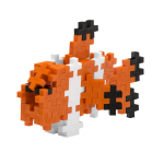 Plus Plus Tube - Clownfish - Image 3