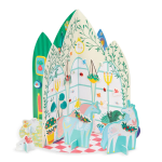 Puffy Sticker 3D Playhouse Unicorn Palace - Image 2