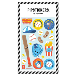 lay Ball Scratch 'nNSniff Sticker Sheet-by-Pipsticks