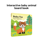 Baby Fox Finger Puppet Board Book - Image 2